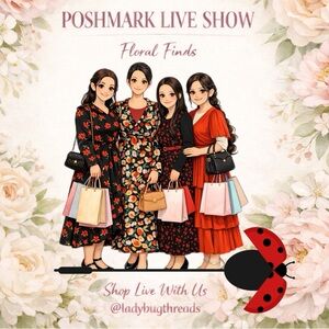 2/24 LIVE SHOW XS-4X FLORALS PAISLEY‘S AND LACE